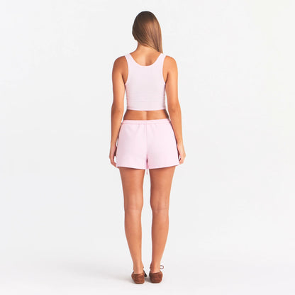 COTTON FLEECE SHORT | CHERRY BLOSSOM