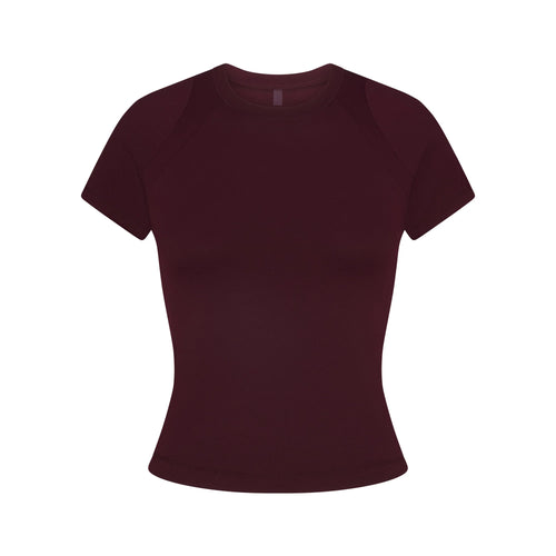 NikeSKIMS AIRY BABY T-SHIRT | CURRANT