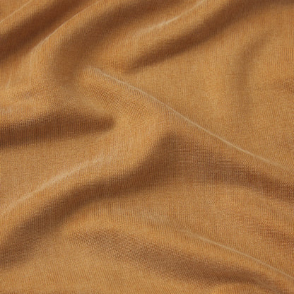 CUPRO JERSEY ASYMMETRICAL TOP | ALMOND