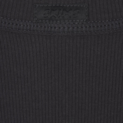 COTTON RIB SCOOP NECK TANK | SOOT