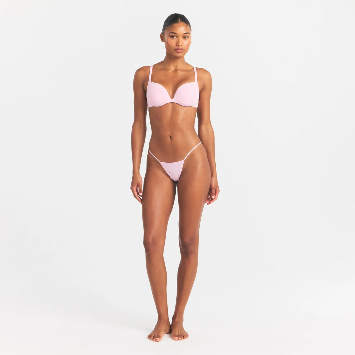 EVERYDAY COTTON STRING THONG | PEONY