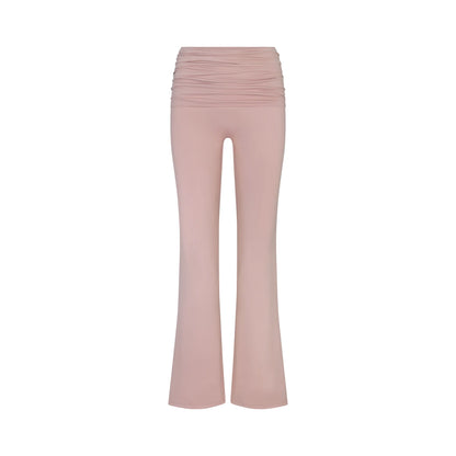 NikeSKIMS MATTE FOLDOVER SLIM FLARE LEGGING | HIMALAYAN