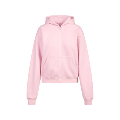 COTTON FLEECE ZIP UP HOODIE | HALITE