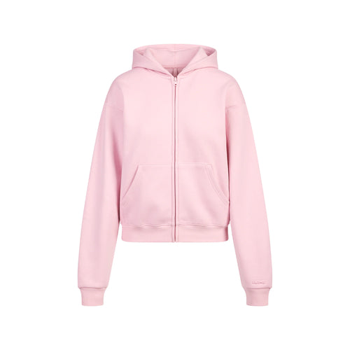 COTTON FLEECE ZIP UP HOODIE | HALITE