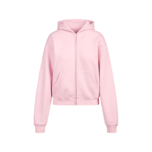 COTTON FLEECE ZIP UP HOODIE | HALITE