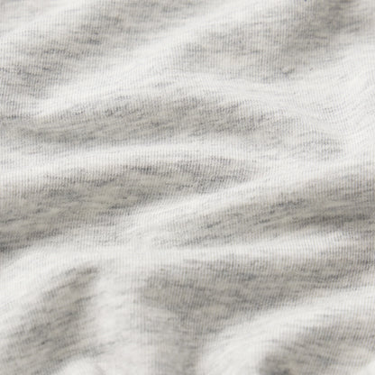 EVERYDAY COTTON BOY SHORT | LIGHT HEATHER GREY