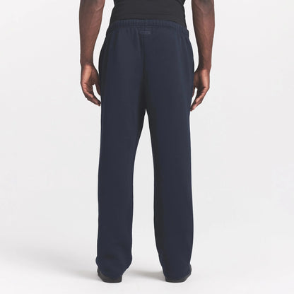 FLEECE LOUNGE MENS CLASSIC STRAIGHT LEG PANT | NAVY