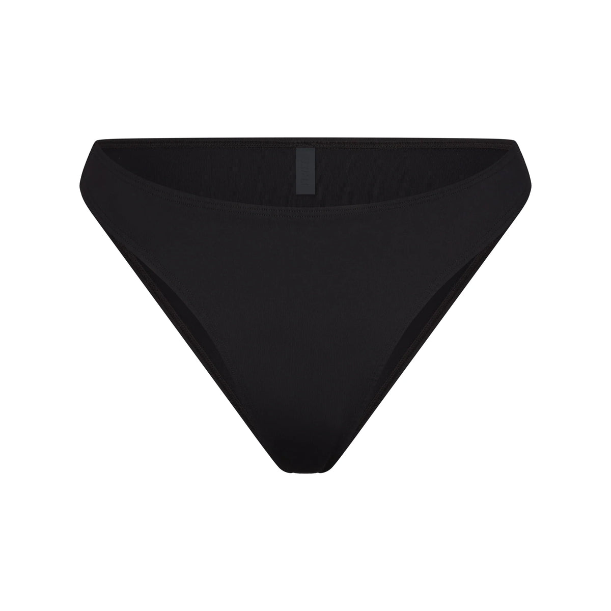 ICONIC SWIM HIGH LEG BIKINI BOTTOM | OBSIDIAN