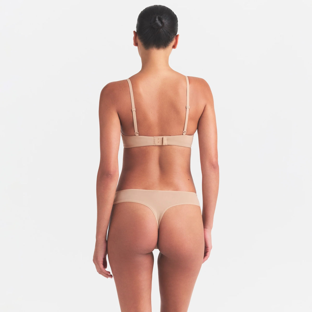 FITS EVERYBODY UNLINED DEMI BRA | CLAY