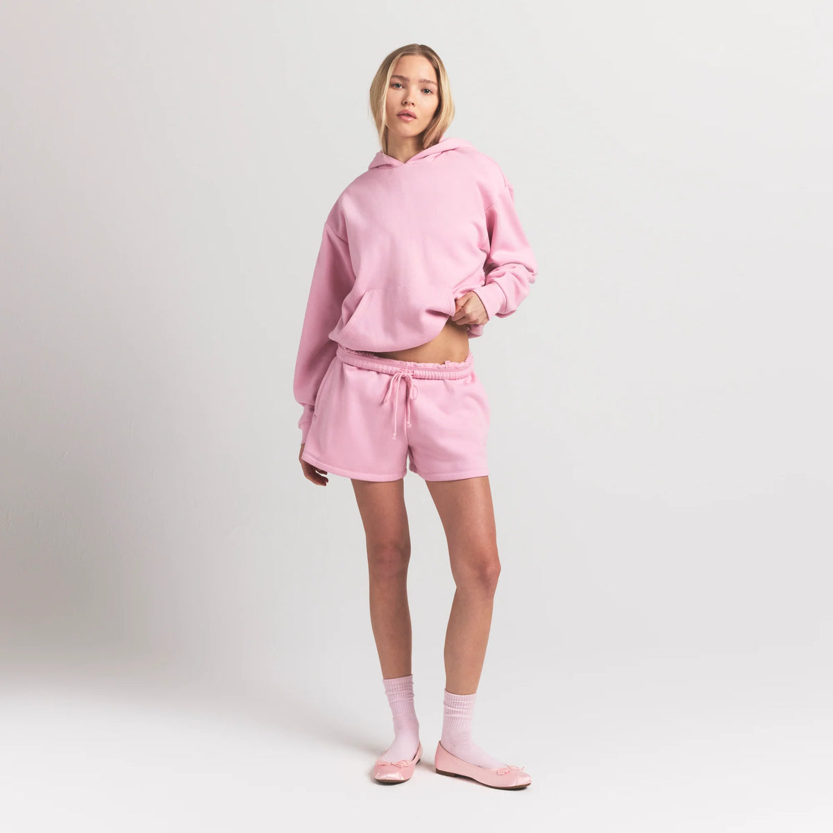 COTTON FLEECE HOODIE | HALITE