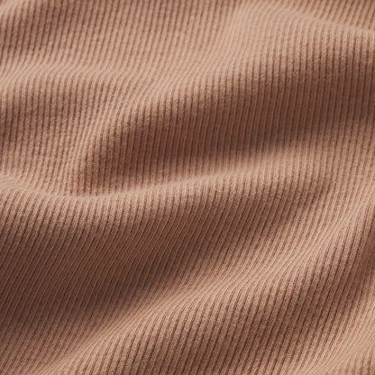 COTTON RIB BOY SHORT | SIENNA CONTRAST