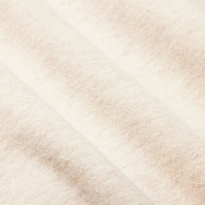 COTTON FLEECE CREWNECK | OATMEAL HEATHER