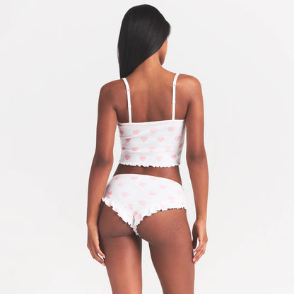 LOGO POINTELLE CAMI SLEEP SET | SNOW LACE HEARTS