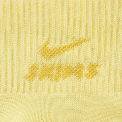 NikeSKIMS ACCESSORIES DRI-FIT™ CREW SOCK 3-PACK | BICYCLE YELLOW MULTI