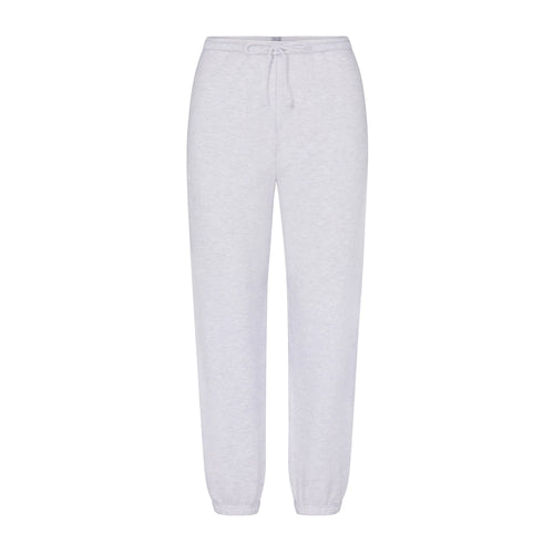 COTTON FLEECE JOGGER | LIGHT HEATHER GREY