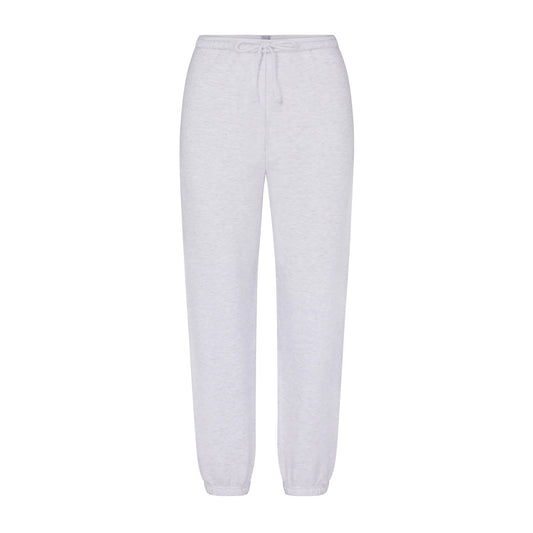 COTTON FLEECE JOGGER | LIGHT HEATHER GREY