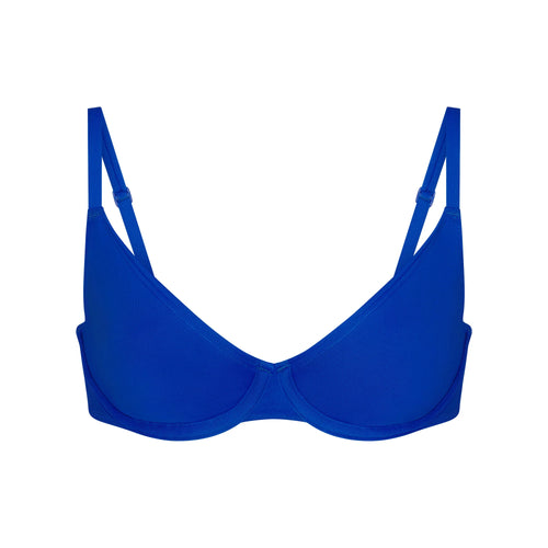 ICONIC SWIM UNDERWIRE BIKINI TOP | COBALT