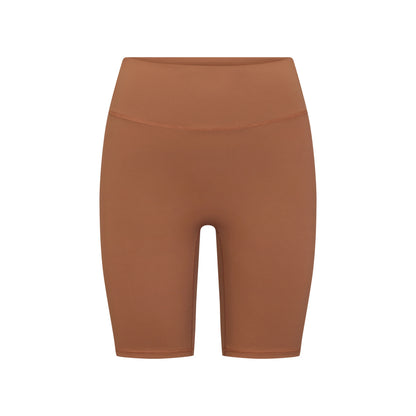 NikeSKIMS MATTE 7" BIKER SHORT | CAROB BROWN