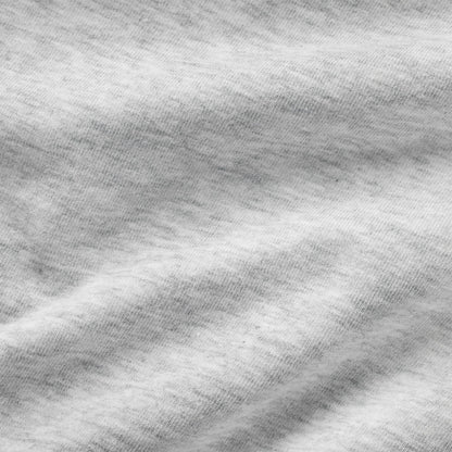 COTTON JERSEY T-SHIRT | LIGHT HEATHER GREY