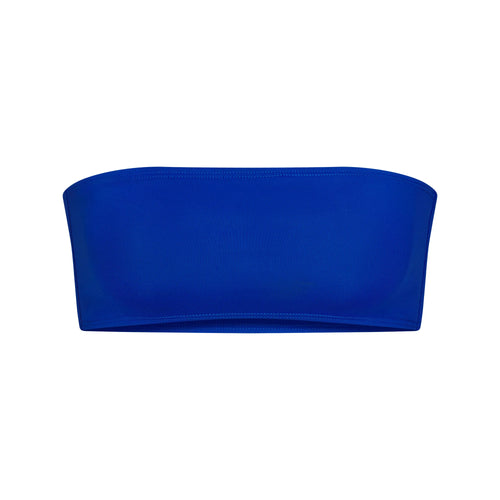 ICONIC SWIM MICRO BANDEAU BIKINI TOP | COBALT