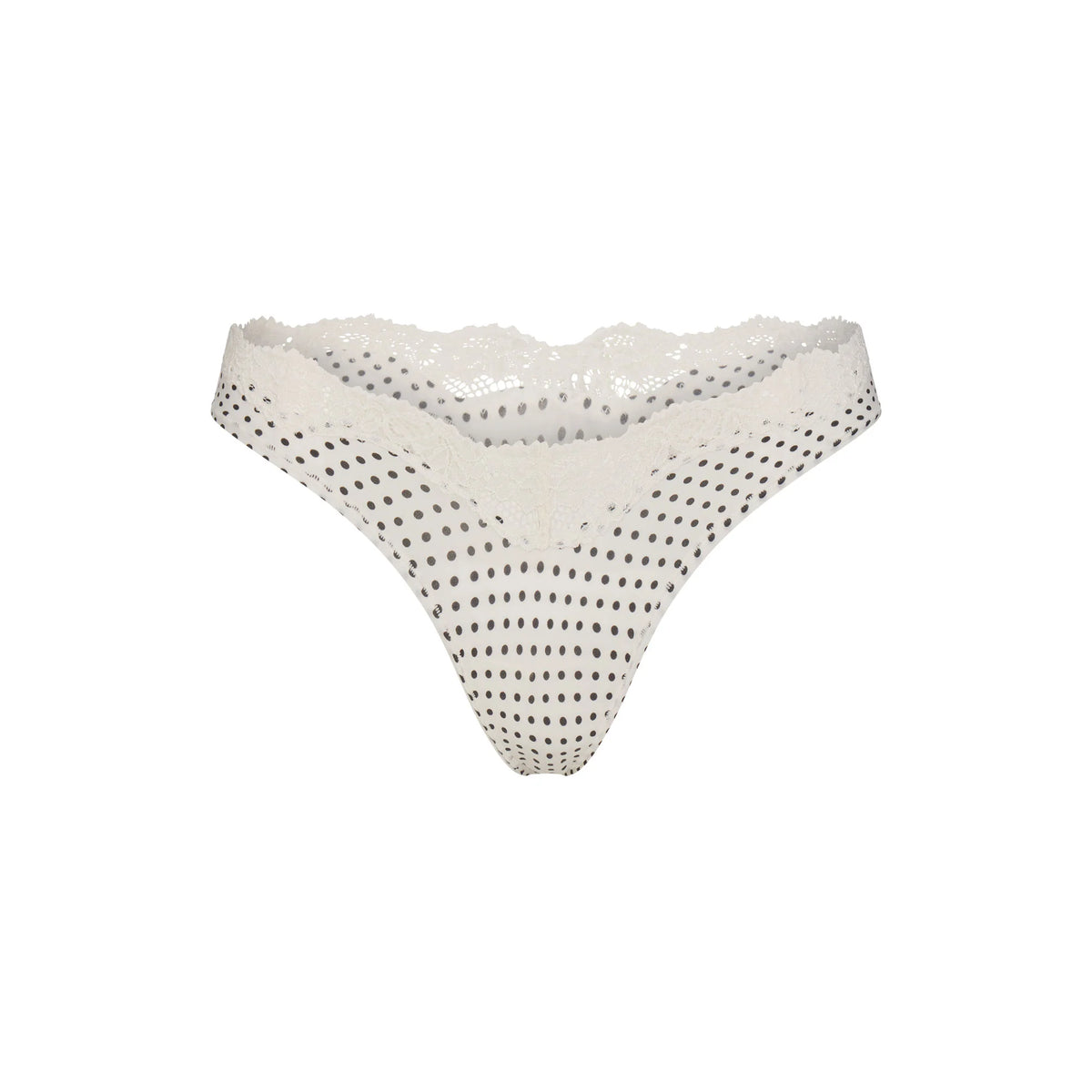 FITS EVERYBODY LACE DIPPED THONG 5-PACK | NEUTRAL DOT MULTI