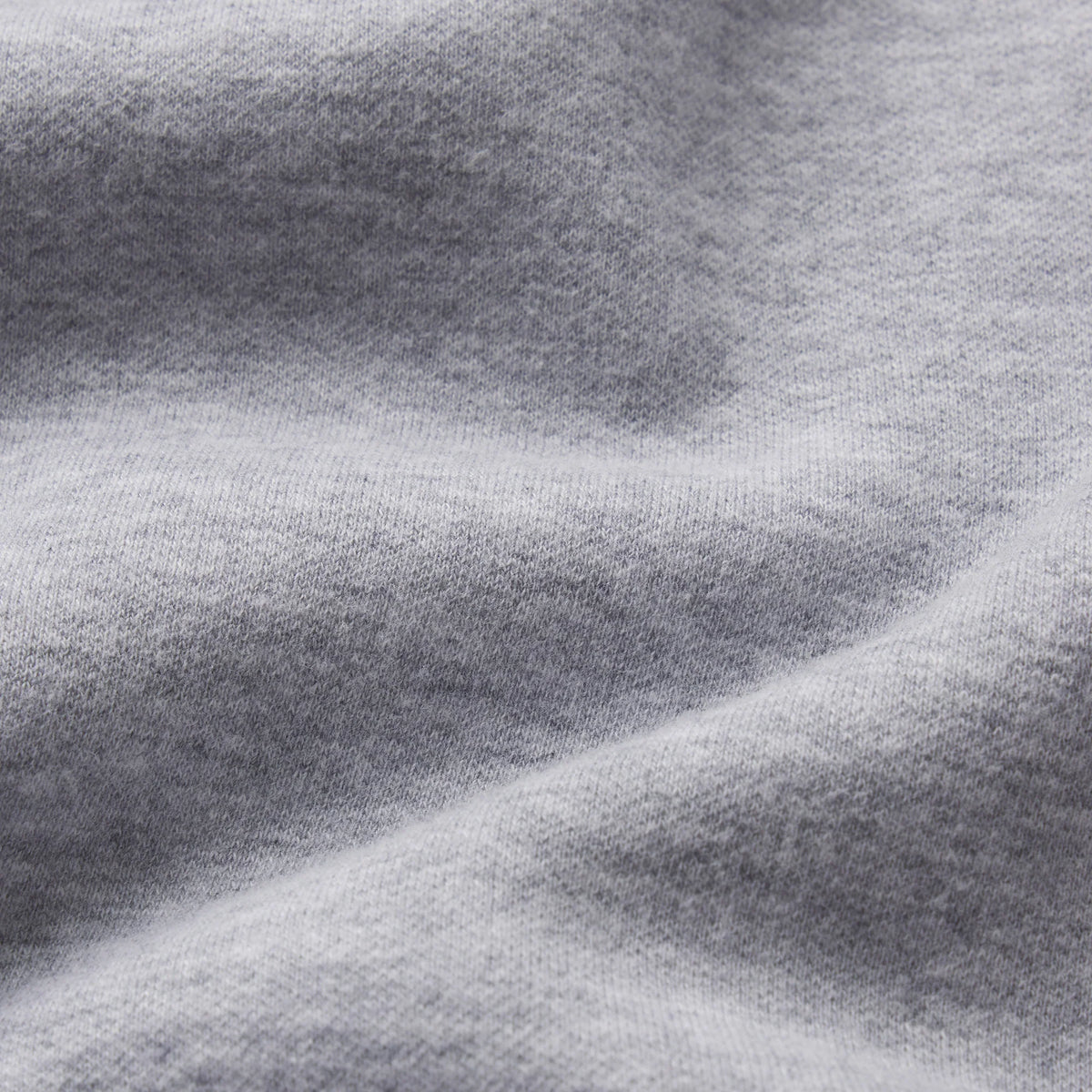 COTTON FLEECE SWEATPANT WITH RIB LEG WARMER WITH EMBOSSED LOGO | HEATHER GREY