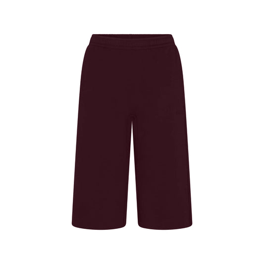 COTTON FLEECE LONG SHORT | CURRANT