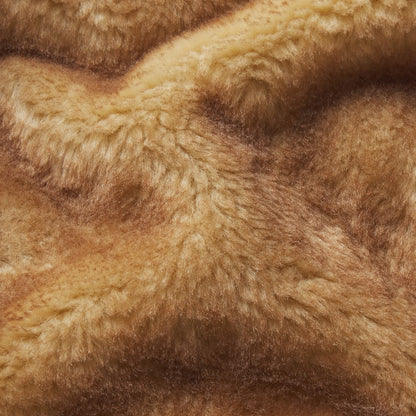 FAUX SHEARLING JACKET | TOASTED LATTE