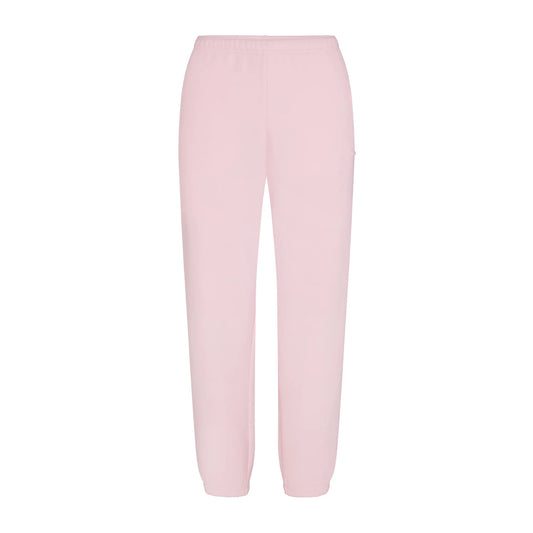 COTTON FLEECE JOGGER | CHERRY BLOSSOM