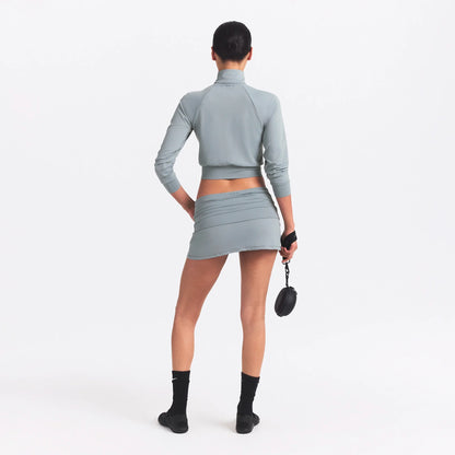 NikeSKIMS AIRY DRI-FIT™ FOLDOVER SKORT | WASHED PACIFIC