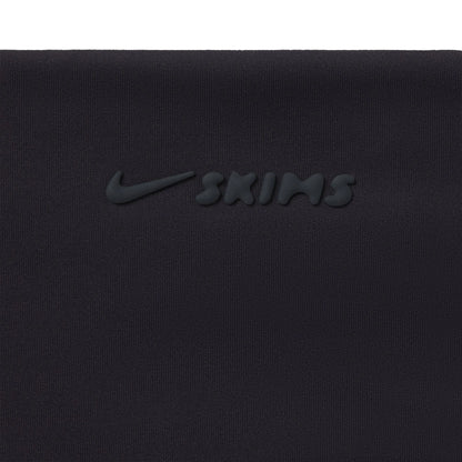 NikeSKIMS MATTE DOUBLE STRAP SCOOP TANK | OBSIDIAN