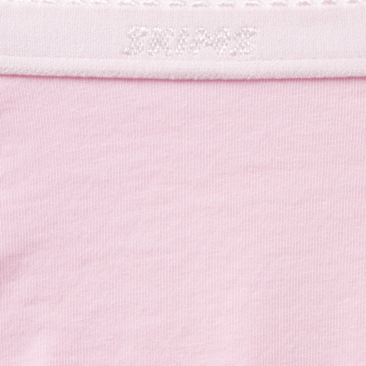 LIGHTWEIGHT COTTON LOGO PICOT HIPSTER | PEONY