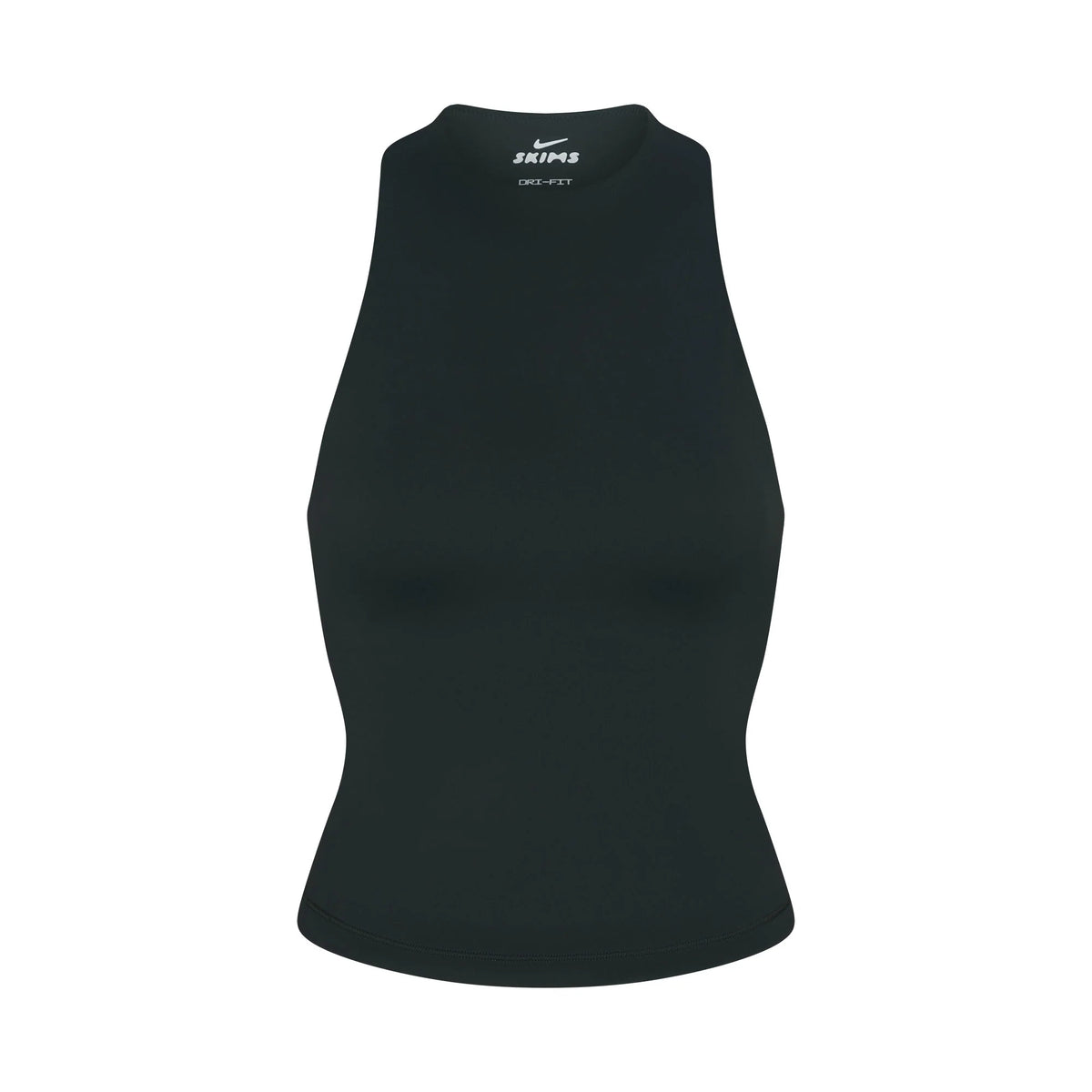 NikeSKIMS MATTE MOCK NECK RACER TANK | DARK TEAL