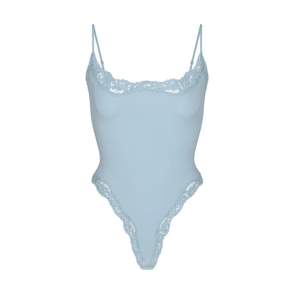 FITS EVERYBODY LACE CAMI BODYSUIT | DENIM