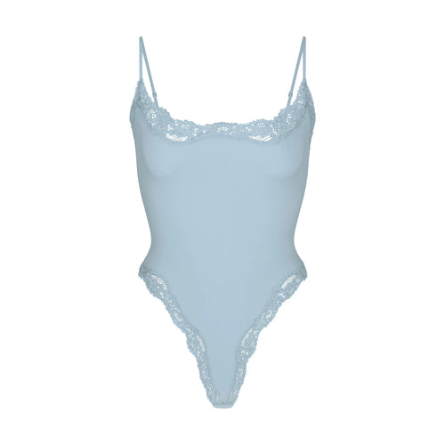 FITS EVERYBODY LACE CAMI BODYSUIT | DENIM