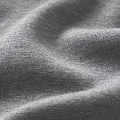 NEOPRENE OUTERWEAR OVERSIZED MOCK NECK JACKET | DARK HEATHER GREY