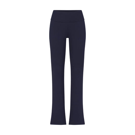 COTTON JERSEY FOLDOVER PANT | NAVY