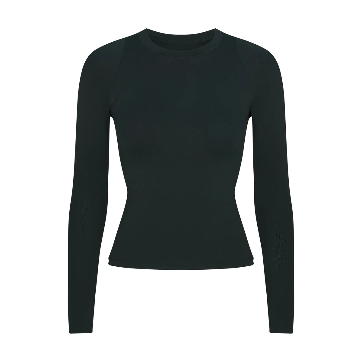 NikeSKIMS AIRY LONG SLEEVE CREW NECK TOP | DARK TEAL