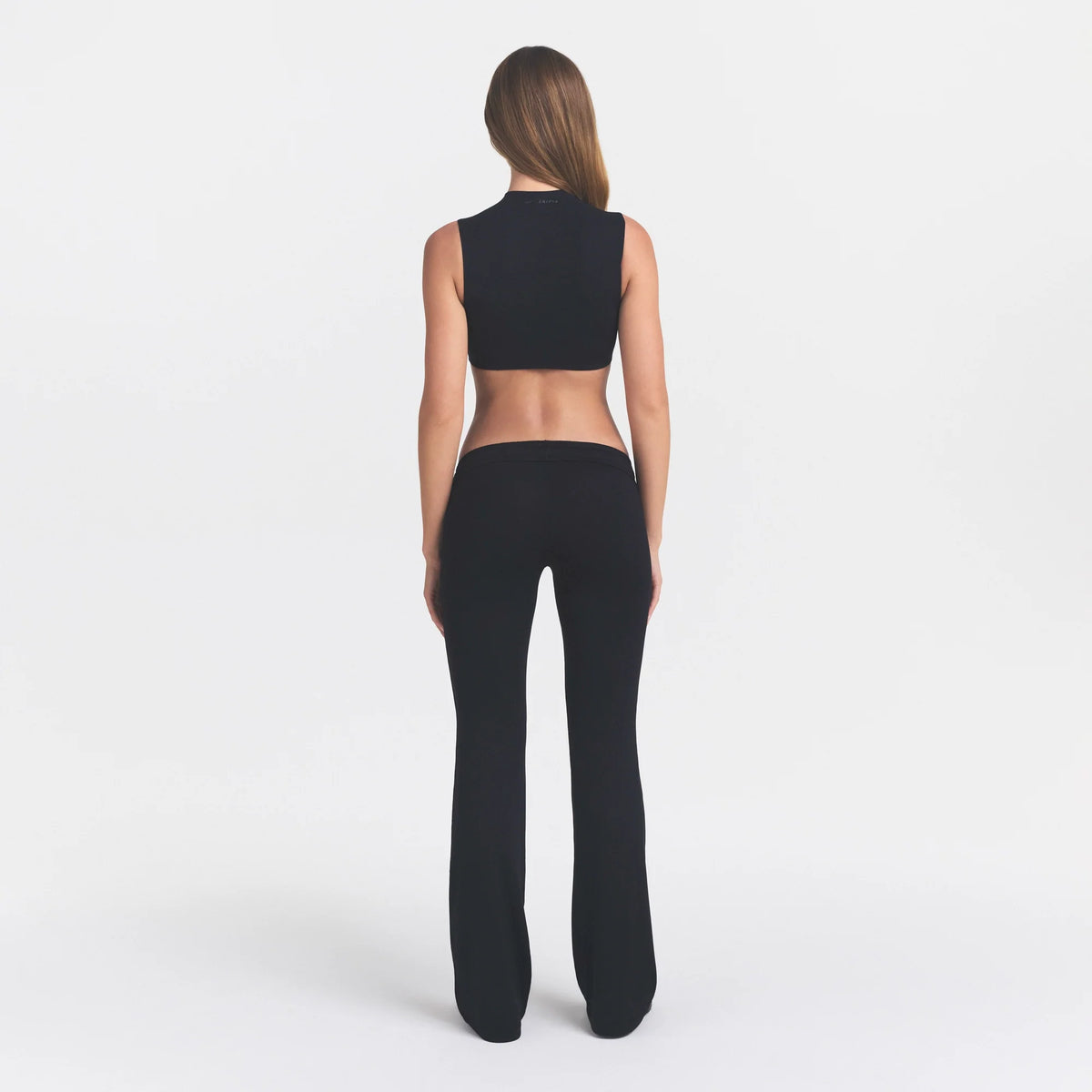 NikeSKIMS AIRY DRI-FIT™ LOW RISE MINI FLARE PANT | OBSIDIAN