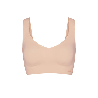 NAKED PLUNGE LONGLINE BRALETTE | MICA