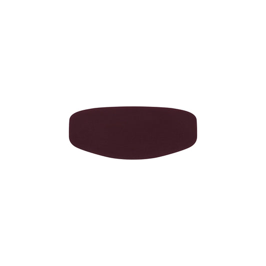 COTTON JERSEY WIDE HEADBAND | CURRANT