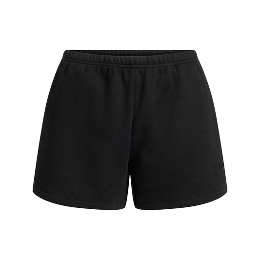 COTTON FLEECE SHORT | ONYX