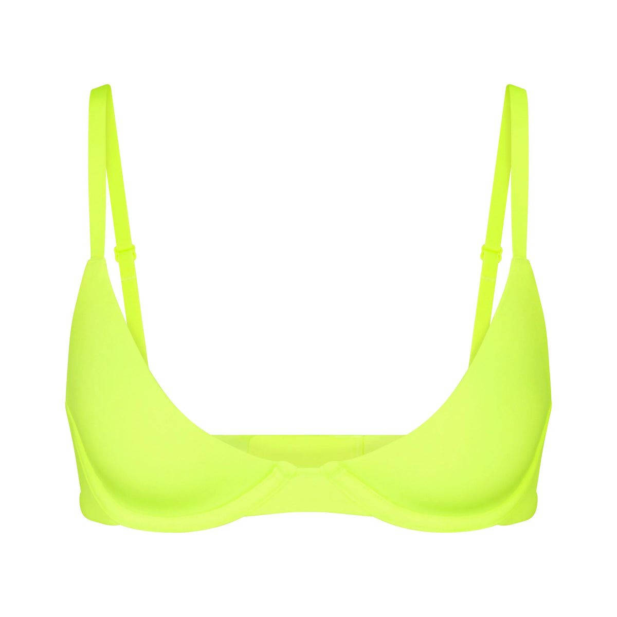 FITS EVERYBODY PLUNGE BRA | GREEN HIGHLIGHTER