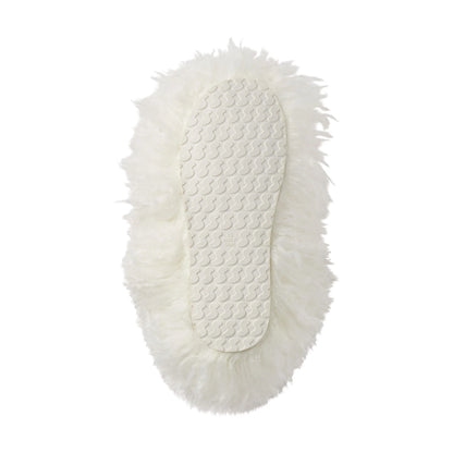 FAUX FUR SHAGGY BOOT | MARBLE