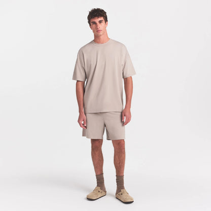 JERSEY LOUNGE MENS OVERSIZED T-SHIRT | LINEN