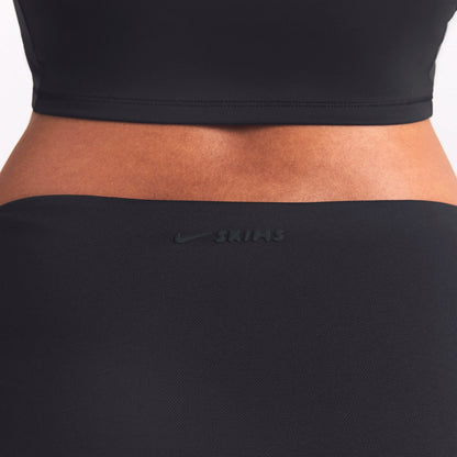 NikeSKIMS AIRY DRI-FIT™ FOLDOVER SKORT | OBSIDIAN