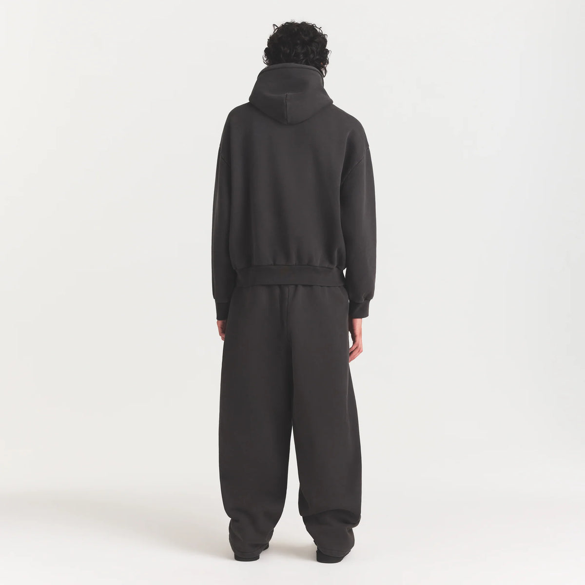 HEAVYWEIGHT FLEECE MENS STRAIGHT LEG PANT | WASHED ONYX