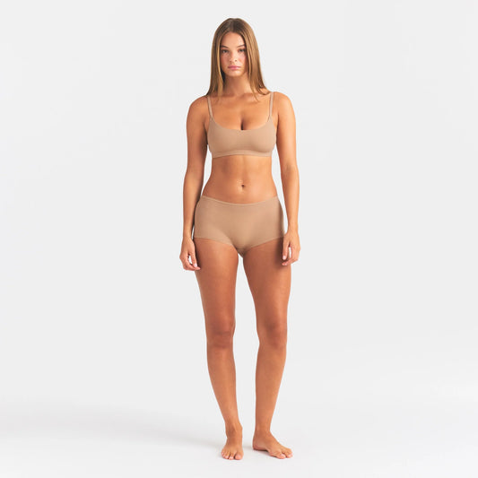 FITS EVERYBODY BOY SHORT | OCHRE
