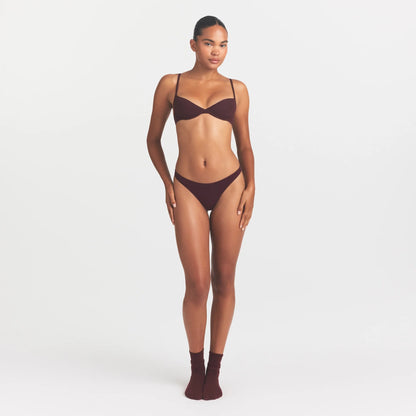 EVERYDAY COTTON THONG | CURRANT