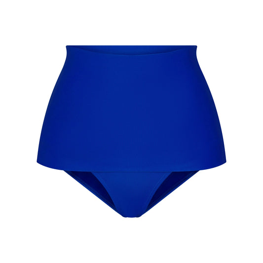 ICONIC SWIM CONVERTIBLE BIKINI BOTTOM | COBALT